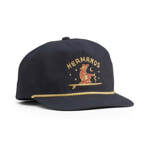 Howler Brothers Ocean Offerings Unstructured Snapback Hat in Navy Twill